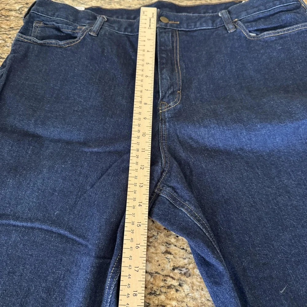 Banana‎ Republic Jeans Mens 42x32 Dark Wash Straight Leg Stretch Denim Pants